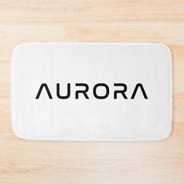 Item preview, Aurora Text Logo Horizontal Black designed and sold by AuroraBHSeeding.
