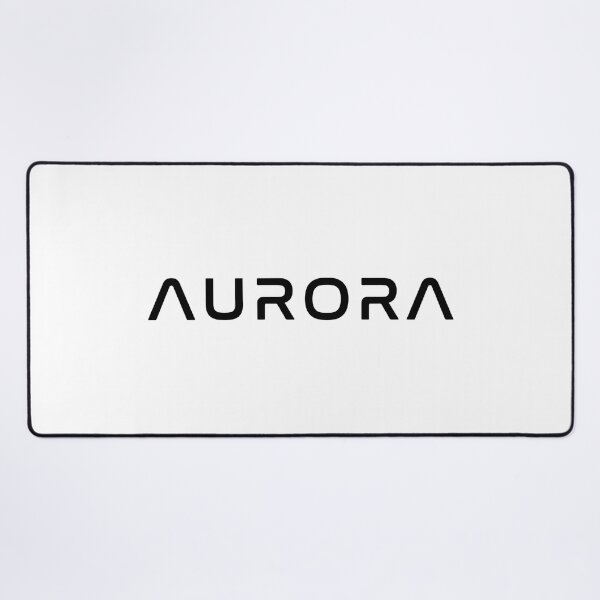 Item preview, Aurora Text Logo Horizontal Black designed and sold by AuroraBHSeeding.