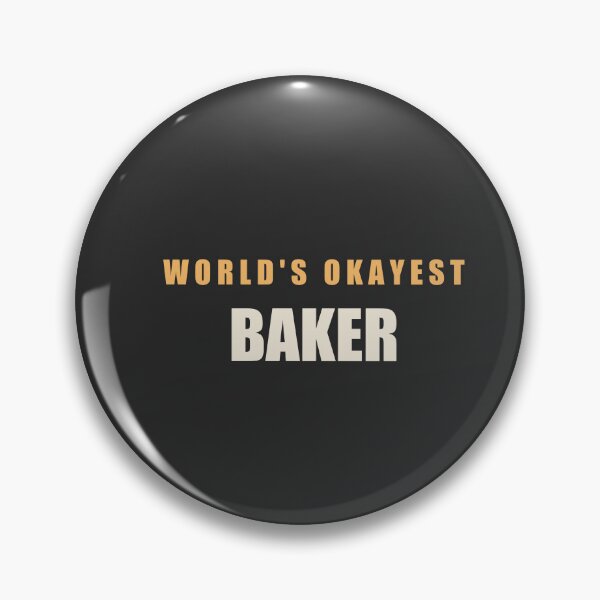 Item preview, World's Okayest Baker - Baker designed and sold by RetroThreadWorks.