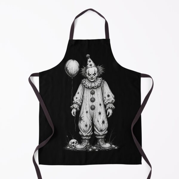 Item preview, Creepy Clown Horror Halloween Gothic Art designed and sold by PlumArtDesign.