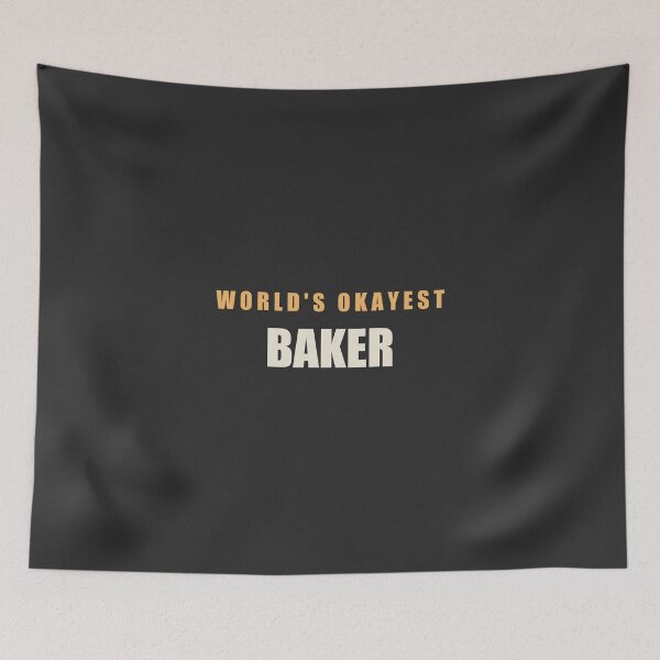Item preview, World's Okayest Baker - Baker designed and sold by RetroThreadWorks.
