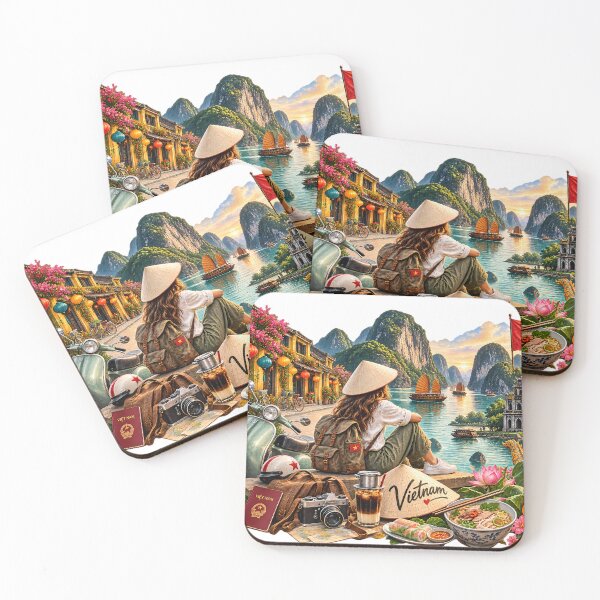 Item preview, Vietnam Travel – Hanoi, Ha Long Bay and Asian Adventure designed and sold by J-Impression.