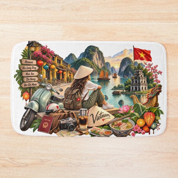 Item preview, Vietnam Travel – Hanoi, Ha Long Bay and Asian Adventure designed and sold by J-Impression.