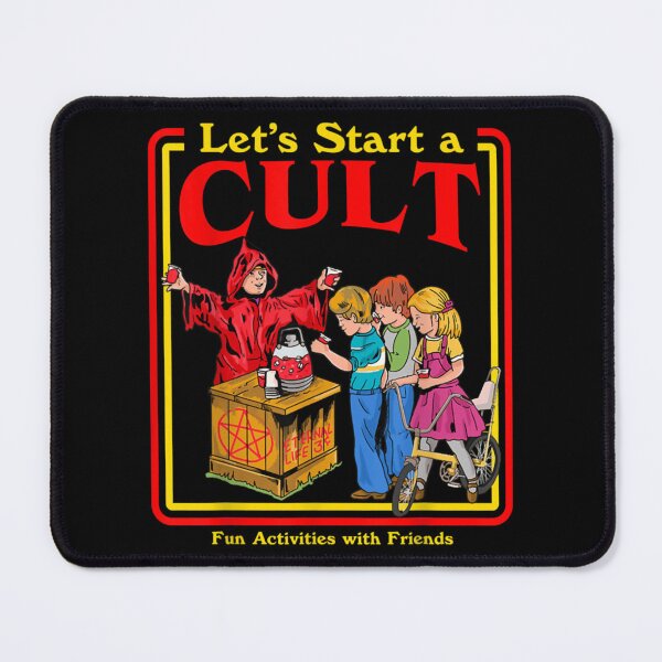 Item preview, Let’s Start A Cult Vintage Horror Graphic Design designed and sold by Reginaldz.
