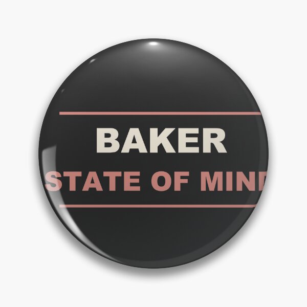 Item preview, Baker State Of Mind - Baker designed and sold by RetroThreadWorks.
