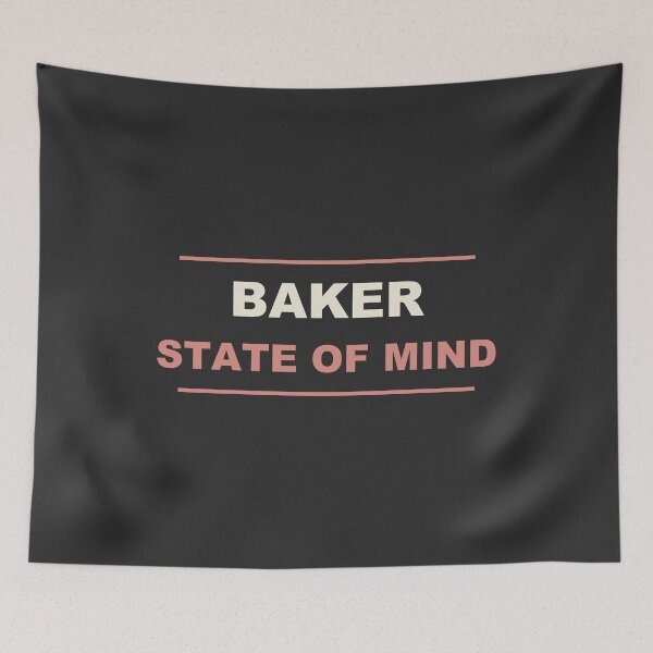 Item preview, Baker State Of Mind - Baker designed and sold by RetroThreadWorks.
