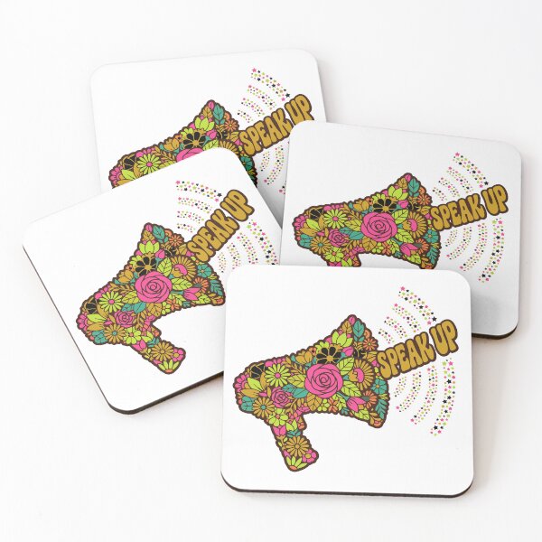 Item preview, Floral Megaphone Spark Up designed and sold by AliveStyle.