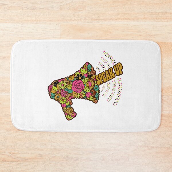 Item preview, Floral Megaphone Spark Up designed and sold by AliveStyle.