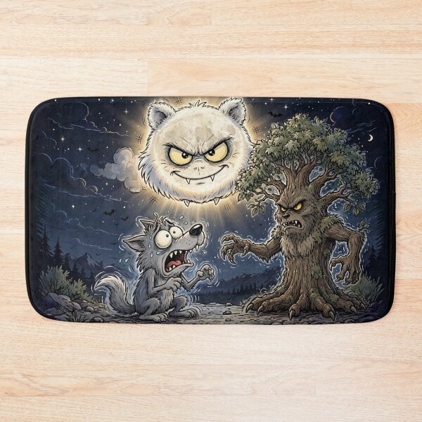 Item preview, Werewolf atmosphere: frightened wolf designed and sold by Axokris.