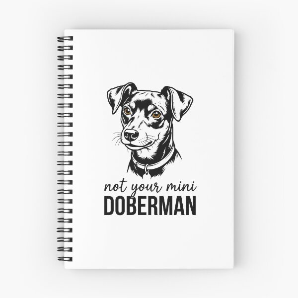 Item preview, Not Your Mini Doberman Dog Lovers Mini Pinscher Design T-Shirt designed and sold by GroovyGoody.