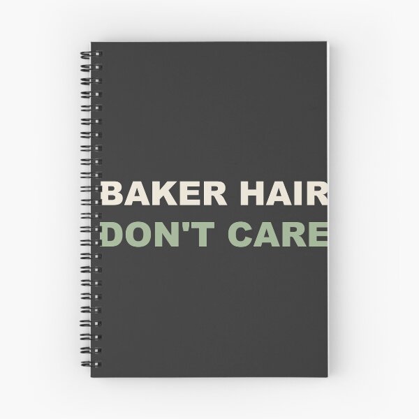Item preview, Baker Hair Don't Care - Baker designed and sold by RetroThreadWorks.