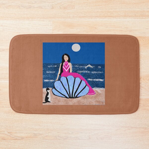 Item preview, Woman on Seashore at Night designed and sold by Elaine M Hayward .