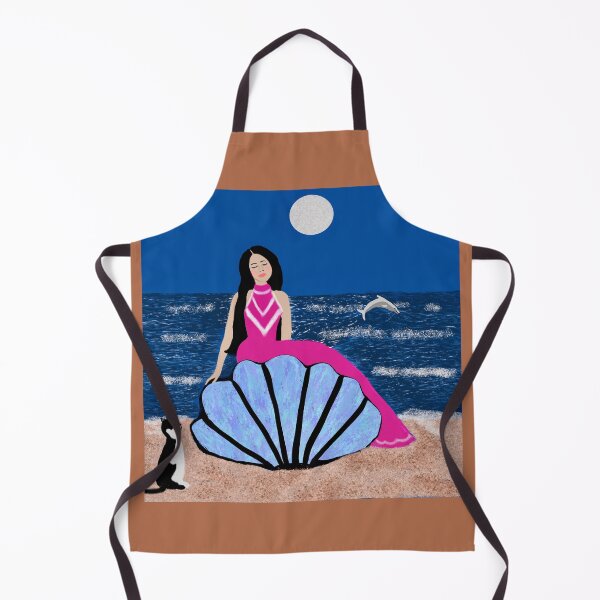 Item preview, Woman on Seashore at Night designed and sold by Elaine M Hayward .