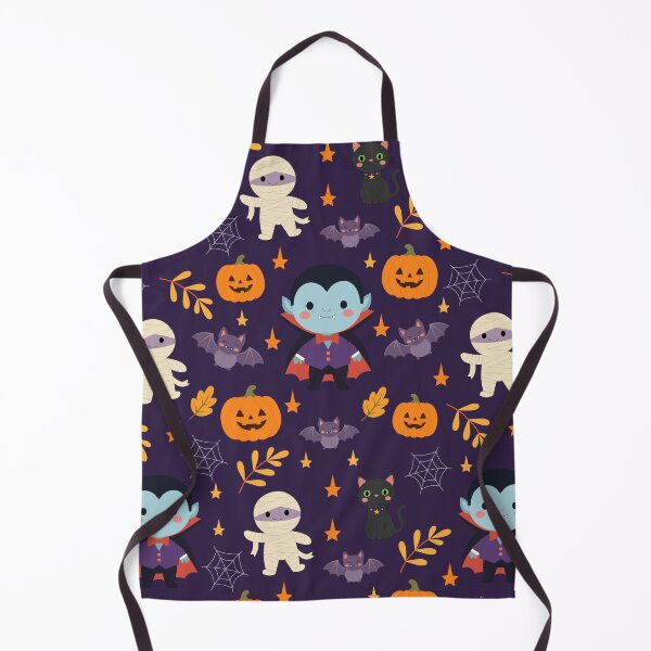 Item preview, Cute Dracula Halloween Pattern Vampire Mummy Pumpkins designed and sold by ElenMart.