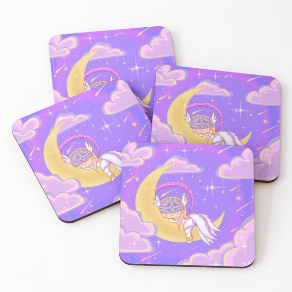 Item preview, Chibi angel sleeping in clouds designed and sold by Regi's Art.