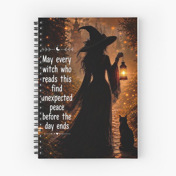 Item preview, May Every Witch Who Reads This Find Unexpected Peace Before the Day Ends designed and sold by WhimsyWink.