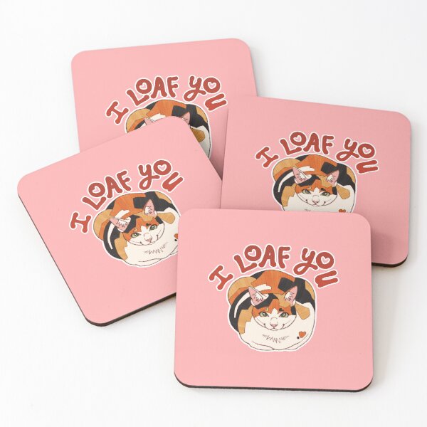 Item preview, i loaf you (calico edition) designed and sold by derby-cat.