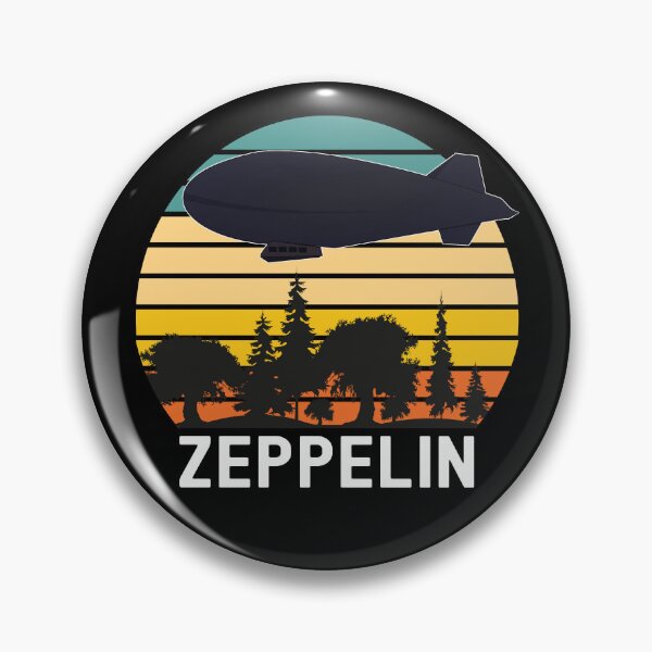 Item preview, Retro Vintage Zeppelin Dirigible Airship & Sunset designed and sold by PandaGiftsGB.
