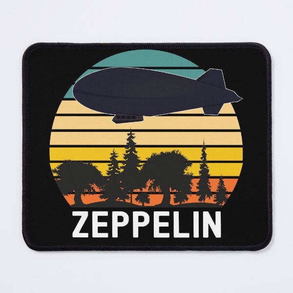 Item preview, Retro Vintage Zeppelin Dirigible Airship & Sunset designed and sold by PandaGiftsGB.