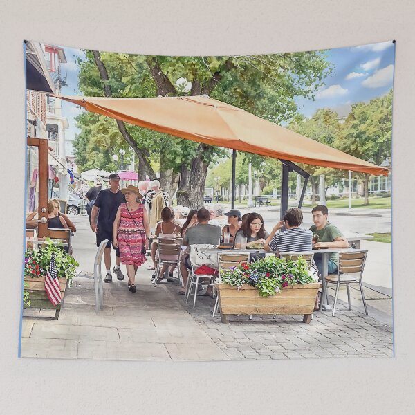 Item preview, Ocean Grove NJ – Orange Umbrella designed and sold by Susan Savad.