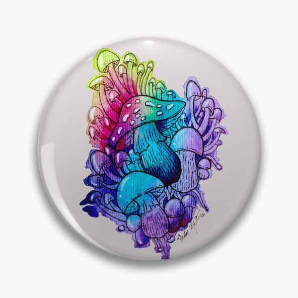 Item preview, Magic Mushrooms Watercolor designed and sold by ThaisMelo.