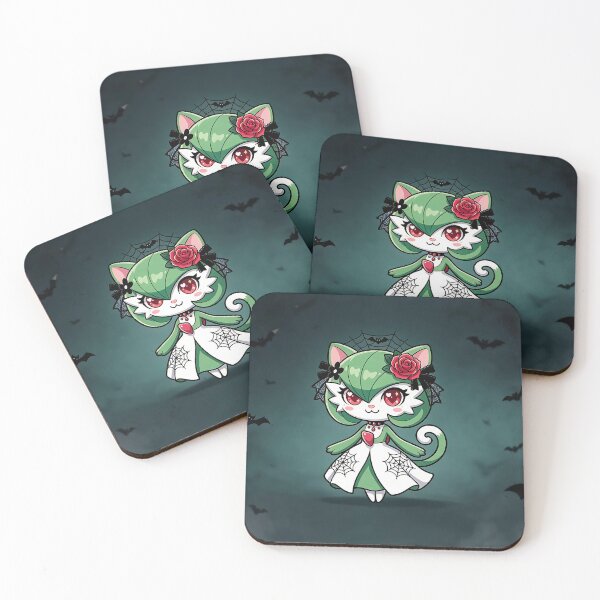 Item preview, Gothic Halloween Garden Cat: Spooky Cute Dress designed and sold by CuteKats.