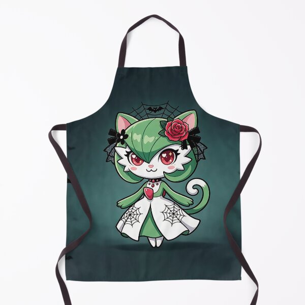 Item preview, Gothic Halloween Garden Cat: Spooky Cute Dress designed and sold by CuteKats.