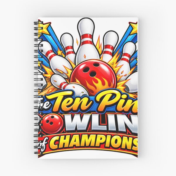 Item preview, The Ten Pin Bowling of Champions designed and sold by AllRoundTees.