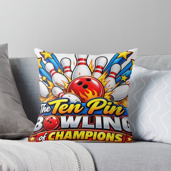 Item preview, The Ten Pin Bowling of Champions designed and sold by AllRoundTees.