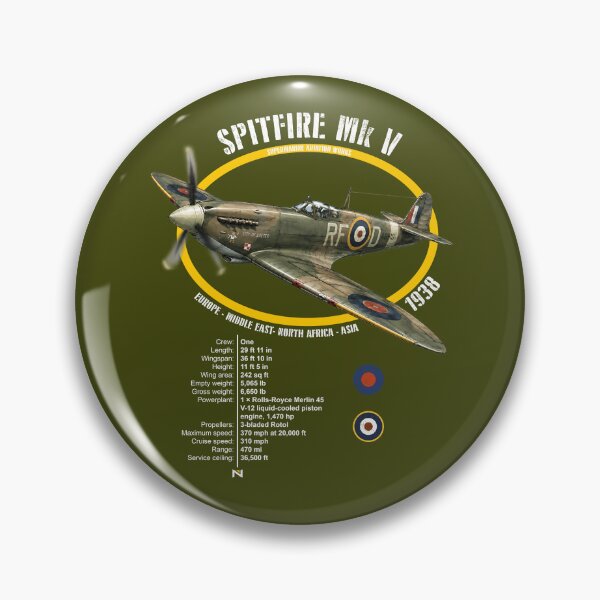 Artikelvorschau, SPITFIRE SUPERMARINE-FLUGZEUG entworfen und verkauft von MUNZdesign.