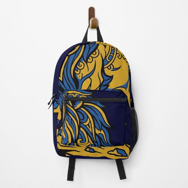 Item preview, Ukrainian Roaring Lion Galician Pride Blue Yellow Power designed and sold by KreonaTime.