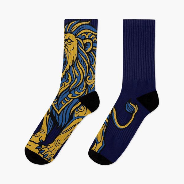 Item preview, Ukrainian Roaring Lion Galician Pride Blue Yellow Power designed and sold by KreonaTime.
