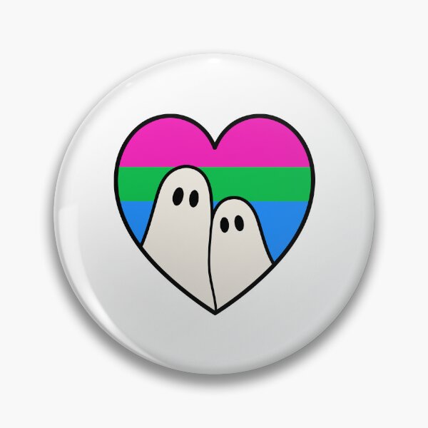 Item preview, Polysexual Ghost Love– Halloween LGBTQ Pride designed and sold by Cannaxes Studio.