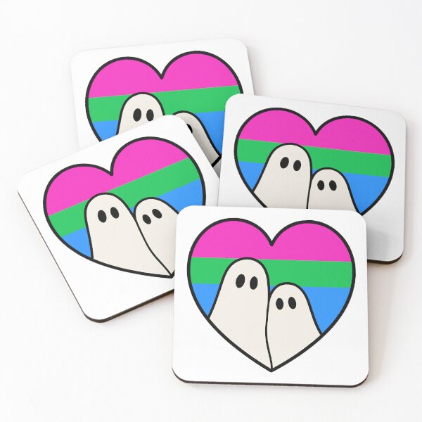 Item preview, Polysexual Ghost Love– Halloween LGBTQ Pride designed and sold by Cannaxes Studio.