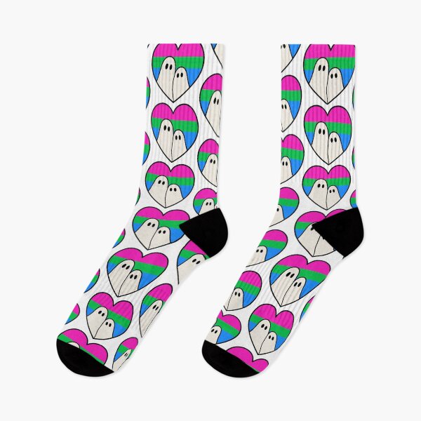 Item preview, Polysexual Ghost Love– Halloween LGBTQ Pride designed and sold by Cannaxes Studio.