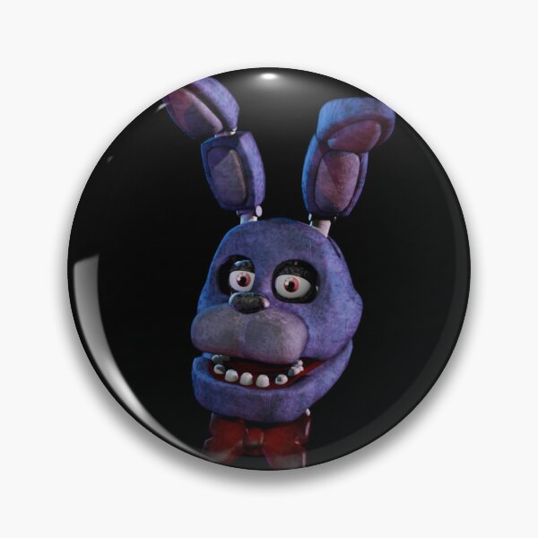 Item preview, FNAF Bonnie the Bunny Badge / Sticker / Magnet designed and sold by whiskerframez.