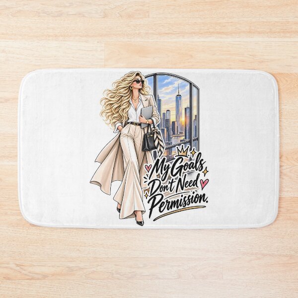 Item preview, My Goals Don’t Need Permission – Ambitious women’s t-shirt designed and sold by J-Impression.