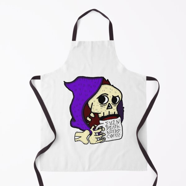 Item preview, Even Death Needs Coffee Grim Reaper | Funny Skeleton Coffee Art designed and sold by kuwagatamushi.