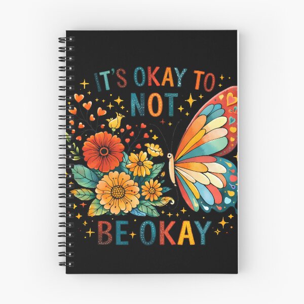 Item preview, It's Ok to not be Ok butterfly  designed and sold by HiPatti.