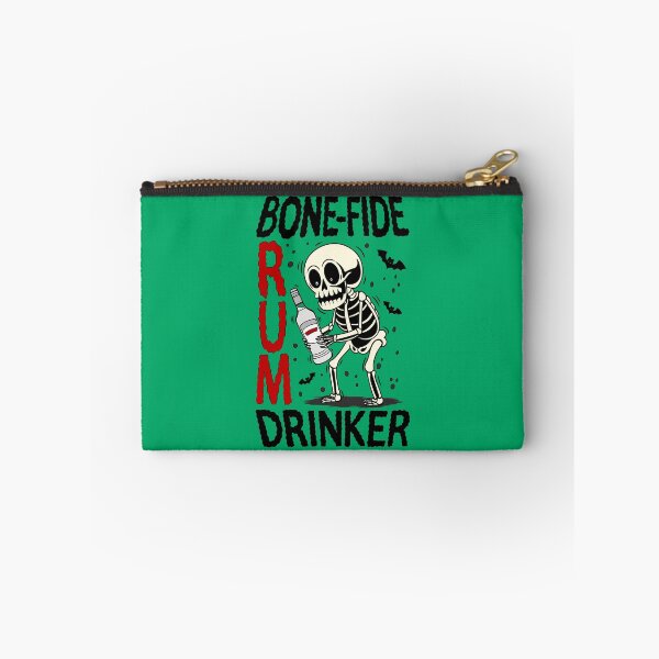 Item preview, Drunk Skeleton Bone-Fide Rum Drinker designed and sold by TheNiftySpot.