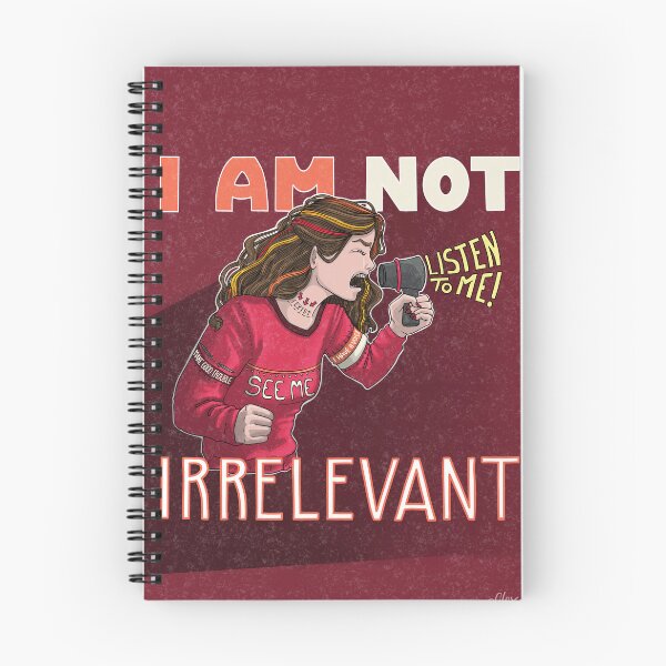 Item preview, Illustration on the topic of visibility: I AM ALLOWED to take up space and I AM IMPORTANT. designed and sold by AlexandraGregor.