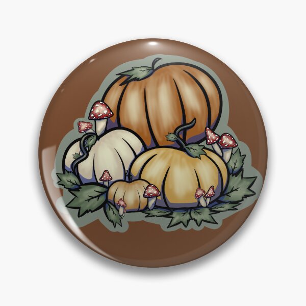 Item preview, Autumn Pumpkins And Mushrooms designed and sold by ShaeRaindrop.