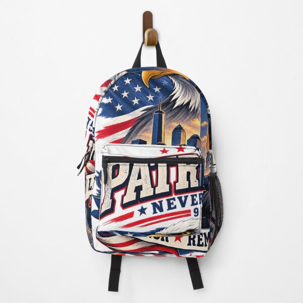 Item preview, Patriot Day Never Forget 9/11 2001 First Responders American Eagle Memorial Shirt designed and sold by Cellara91.