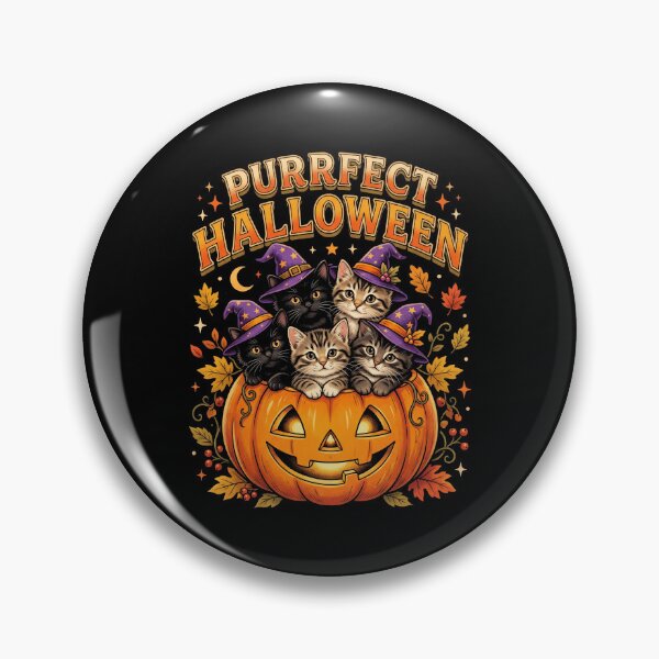 Item preview, purrfect Halloween designed and sold by Steele-Art.