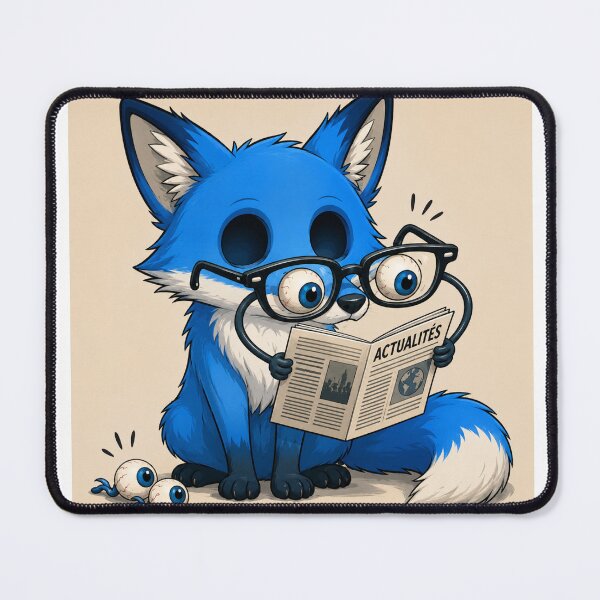 Item preview, Reading fox with glasses designed and sold by Axokris.