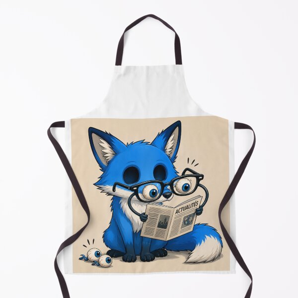 Item preview, Reading fox with glasses designed and sold by Axokris.