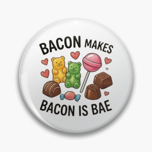 Artikelvorschau, Bacon Is Bae — Lustiges Design für Bacon- und Food-Liebhaber entworfen und verkauft von Tipsy24.