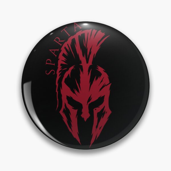 Item preview, Sparta Warrior Helmet – Red Ancient Greek Spartan Design designed and sold by Fradikal.