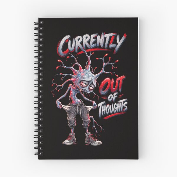 Item preview, Currently Out of Thoughts – Tired Brain Cell Humour designed and sold by Tadeusz1.