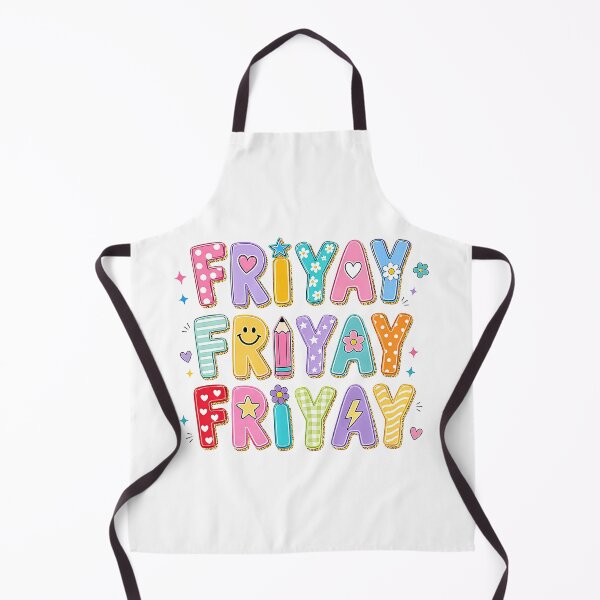 Item preview, Happy Fri-Yay Colorful Teacher Friday Retro Design designed and sold by PalleteCreation.